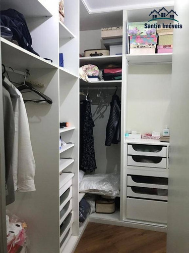 Imagem 12 de 19 de Sobrado De 202 M² Com 03 Dormitórios (sendo Uma Suíte Master Com Banheira Hidromassagem), À Venda Por R$ 920.000- Paulicéia- São Bernardo Do Campo/sp - So0256