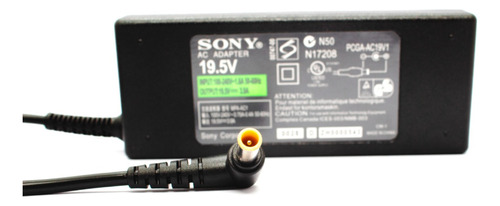 Cargador Sony Vaio Sve151d11m 19.5v/3.9a/76w/6.5x4.4mm