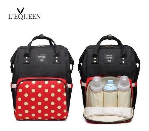 Lequeen Pañalera Mimi Maternidad Impermeable Mochila Moda