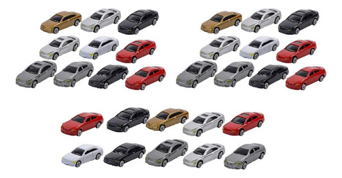 30 Piezas Ho Gauge Model Car Toy 1:87 Building Street