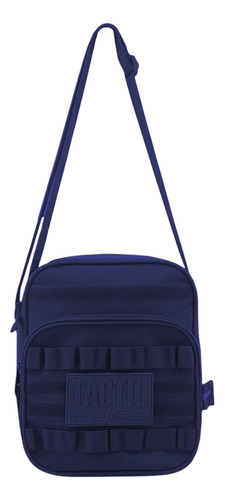 Morral Urbano Con Tira Larga Impermeable Tactic Azul Azul