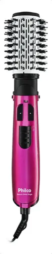 Escova Rotativa Philco Pec03r Beauty Shine Single 1100w Cor Rosa