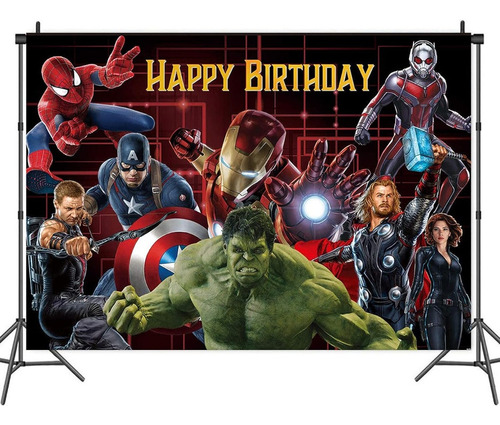 Avengers, Fondo Fotográfico, Cumpleaños 