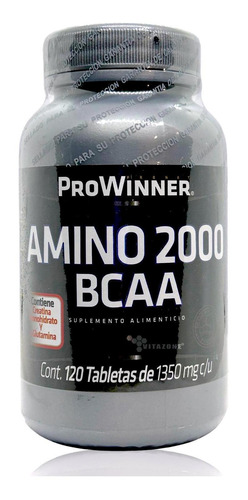 Amino 2000 Bcaa 120 Tabletas Prowinner Creatina