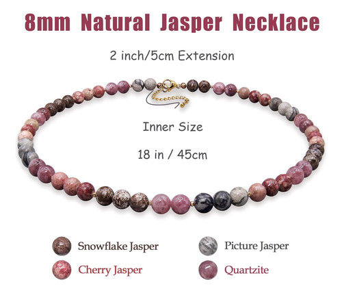 Gemtal Collares Boho Con Cuentas Redondas De Piedras Precios