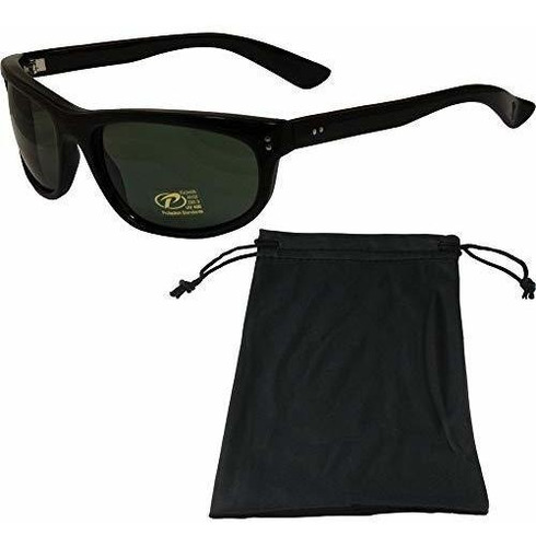 Lentes De Sol - Gafas De Sol Dirty Harry Montura Negra G-15 