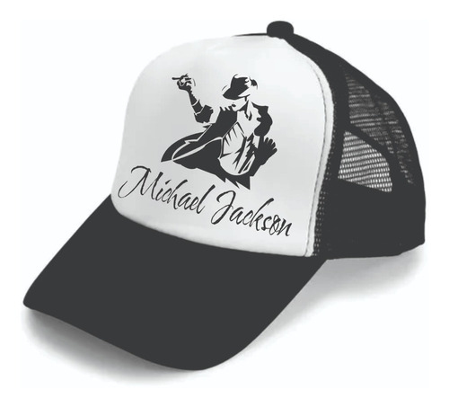 Gorra Michael Jackson Negra Trucker