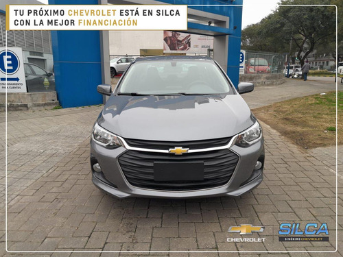 Imagen 2 de 12 de Chevrolet Onix Plus Ltz Turbo 2023 Gris Plata 0km