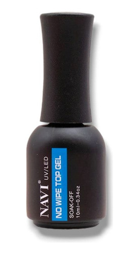 Top Coat Navi No Wipe 10 Ml Uv/led Manicuria Profesional