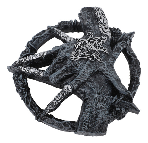Decoración De Escultura De Mano De Diablo Finamente Pulida