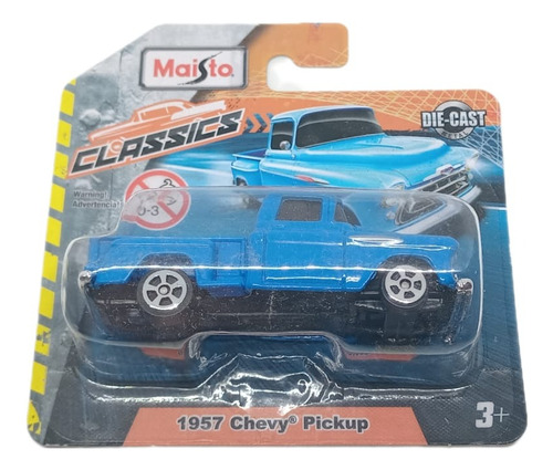 Camioneta Coleccion Chevrolet ´57 Maisto 1/64