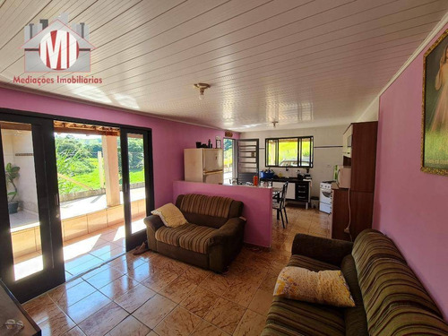 Imagem 5 de 16 de Linda Chácara Com 02 Dormitórios, Piscina, Espaço Gourmet, Bairro Povoado À Venda, 500 M² Por R$ 250.000 - Rural - Socorro/sp - Ch0921