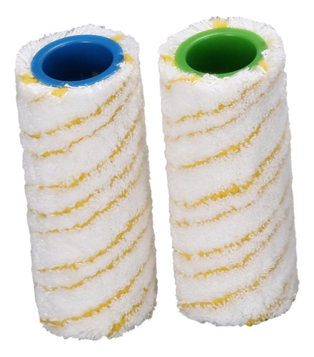 2pcs Rodillos De Microfibra Suministros De Rodillo Amarillo