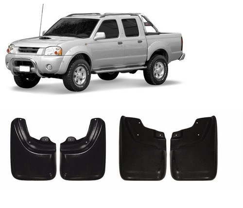 Kit Para Barro Protetor Lameira  Frontier 2003 A 2007