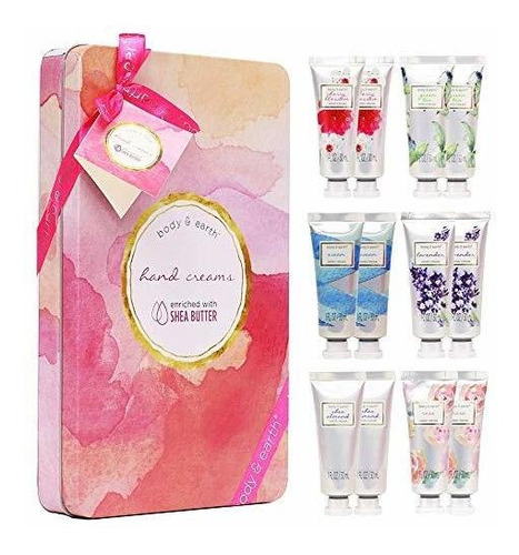 Lociones Y Cremas Para Ma Hand Cream Gift Set, Body & Earth 