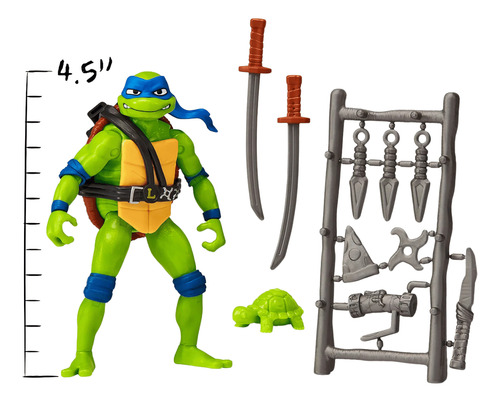 Kit Boneco Mondo Gecko E Leonardo As Tartarugas Ninja Sunny