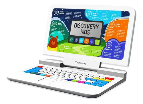 Discovery Kids Teach & Talk - Portátil Giratorio, Computad.