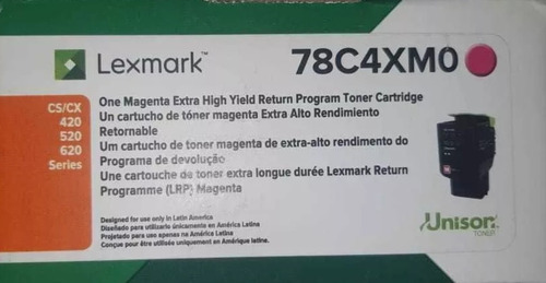 Toner Lexmark Cs420 Cs520 Cs620 Cx420 Cx520 Cx620 Original