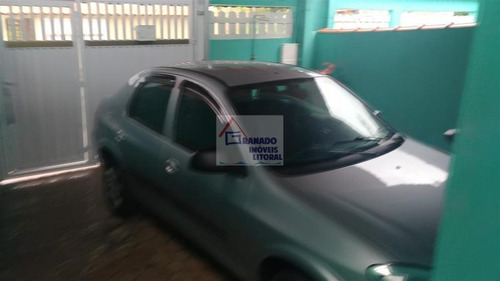 Imagem 2 de 15 de Casa Para Venda Em Itanhaém, Balneário Santista, 2 Dormitórios, 1 Suíte, 1 Banheiro, 2 Vagas - 528_1-1122078