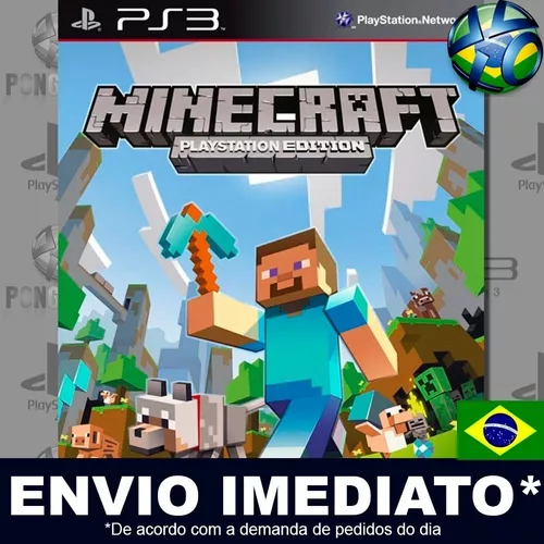 MINECRAFT - PS3 Gameplay (PT-BR) 2023 