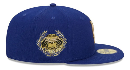 Gorra New Era La Dodgers Laurel Sidepatch Cap Azul 7 1/2 Lisa