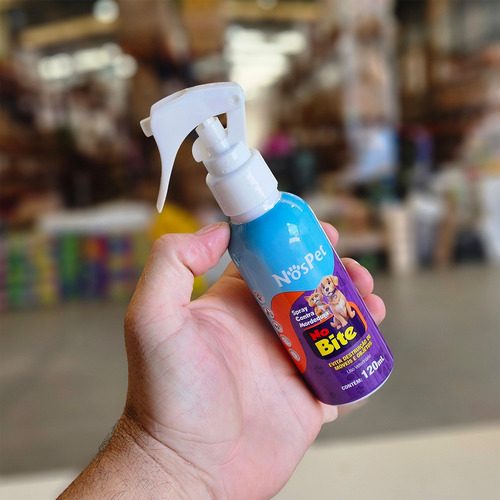 No Bite Spray Amargo Nóspet Adestrador Educador Pet 120ml
