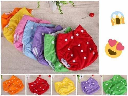 Imagem 2 de 6 de Kit Fralda Ecológica, Moderna + Absorventes Reutilizáveis