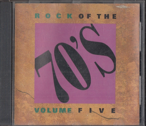 Rock Of The 70s Vol.5. Cd Original Usado. Qqb. Mz.