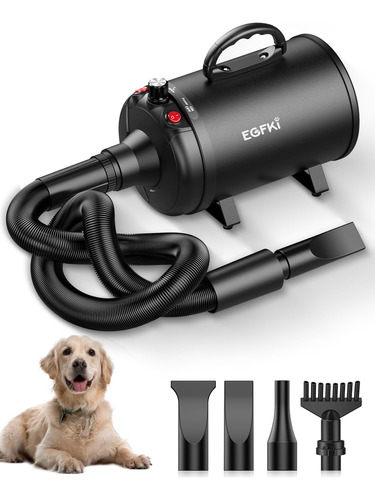 Egfki Secador De Perros, 5.2 Hp/3800 W, Soplador De Fuerza D