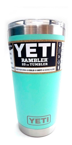 Termo Yeti Rambler 20 Oz Con Magslider - Seafoam