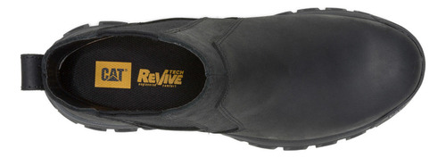 Botin Cuero Hombre Threshold Chelsea Negro Cat