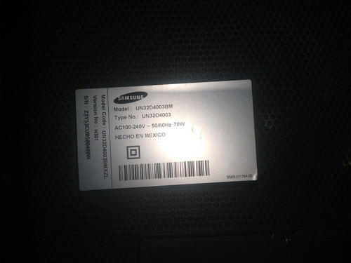 Televisor Samsung De 32 Sirve Para Repuesto