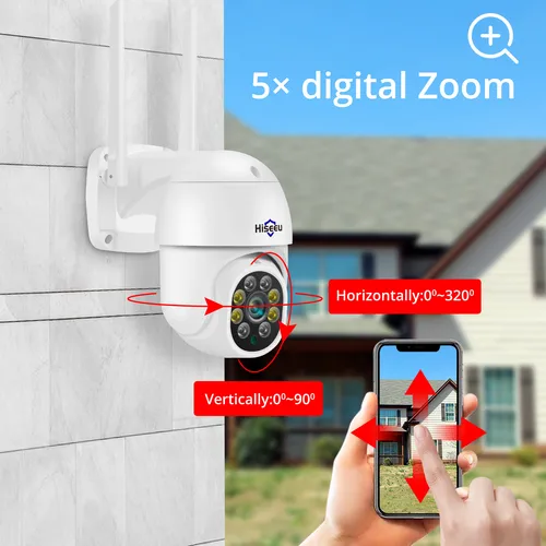 Webcam Talk Vision Para Uso Doméstico Y Exterior Wifi Bidire
