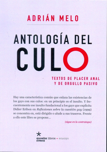 Antología Del Culo - Melo, Adrian
