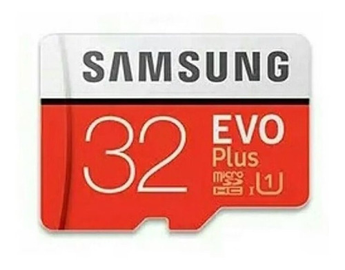 Cartão Micro Sd Fhd 32 Gb Sansung Classe 10 Evo Plus 95 Mb/s