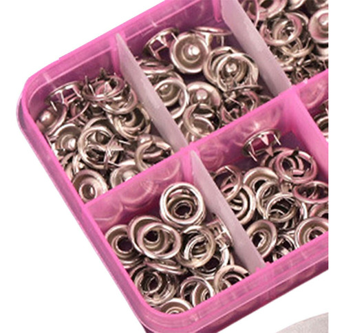 Broches De Metal Botones Broches De Juego B 100 Con Apilador