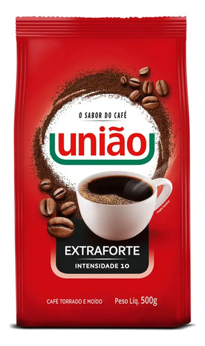 Café União Torrado e Moído Extraforte 500g Pacote