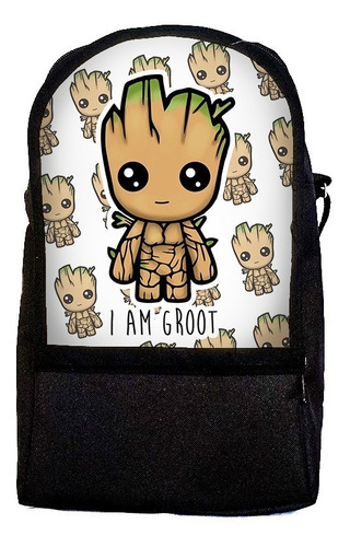 Imagen 2 de 5 de Equipo De Mate Sin Termo Baby Groot Cuero Set Kit Matero