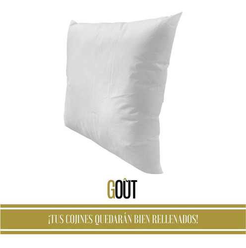 Imagen 5 de 7 de 6 Rellenos Premium Para Cojín Decorativo 40x40 Cm Marca Goût
