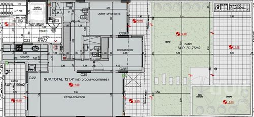 Imagen 24 de 29 de Departamento Único, Dos Dormitorios Con Patio Exclusivo Y Asador Propio