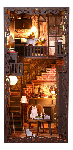 Kits De Libros Diy, Rompecabezas De Madera 3d Con Luz,
