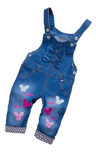 macacao jeans para bebe