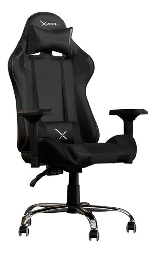 Silla de escritorio Xzeal XZ10 gamer ergonómica negra