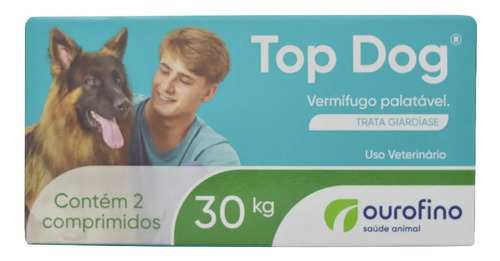 Top Dog 30 Kg C/ 2 Comprimidos