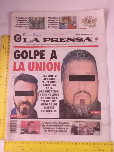 Revista Periódico La Prensa Número 34,410 Diciembre 2022