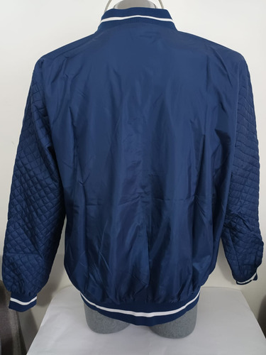Chamarra Azul Ferrioni Hombre Talla Mediana (m) Mod.m09887