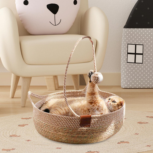 Cesta De Gato Cerina De Verano Casa De Mascotas Suaves M
