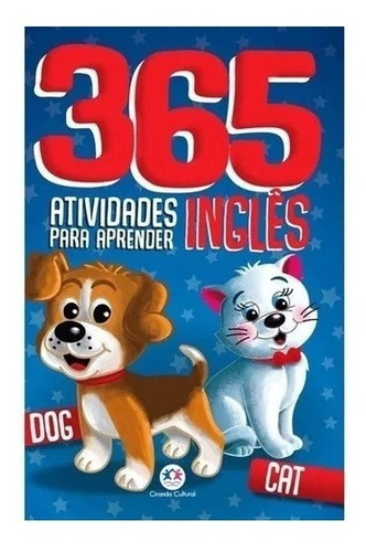 Livro Infantil 365 Atividades Para Aprender Inglês Colorir