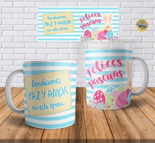 Plantillas Tazas Pascuas Fotos Religiosas Sublimar Mockup 1