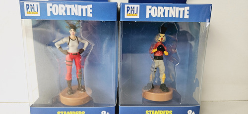 Epic Games Figuras De Fortnite Pack 2 Crackshot Y Red Nosed (Usado)